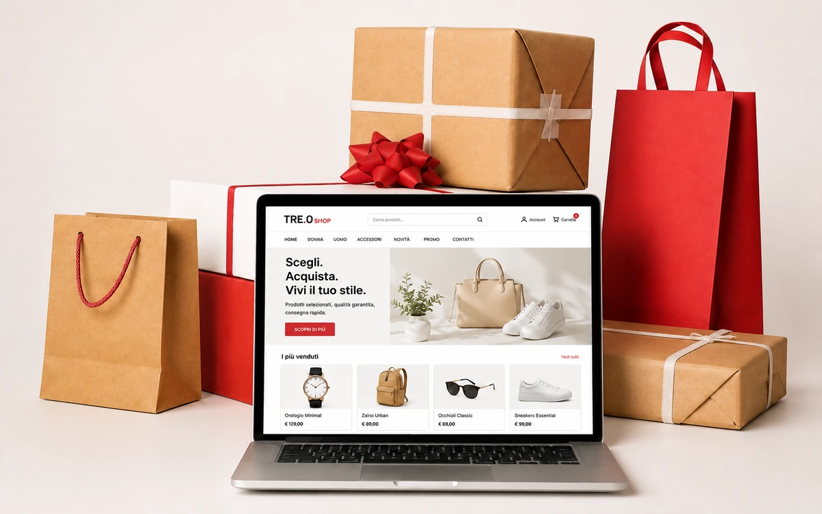 E-commerce e negozi online su misura